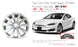 21" Single 21x8.5 Silver Alloy Front Wheel For Tesla Model S 2012-2017 OEM Quality Replacement Rim 98727 6005868