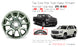 20" Single 20x9 Chrome Wheel For GMC Sierra Yukon XL 1500 2015-2020 OEM Quality Replacement Rim