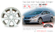 For Hyundai  Elantra OEM Design Wheel 17” 17x7 2011-2013 Silver Single Replacement Rim