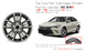 17" Brand New Single 17x7 15 spoke Alloy Wheel For TOYOTA CAMRY 2015-2017 GREY OEM Quality Replacement Rim