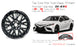 18" 18x8 Single New GLOSS Black Alloy Wheel For 2018-2022 Toyota Camry OEM Quality Replacement Rim