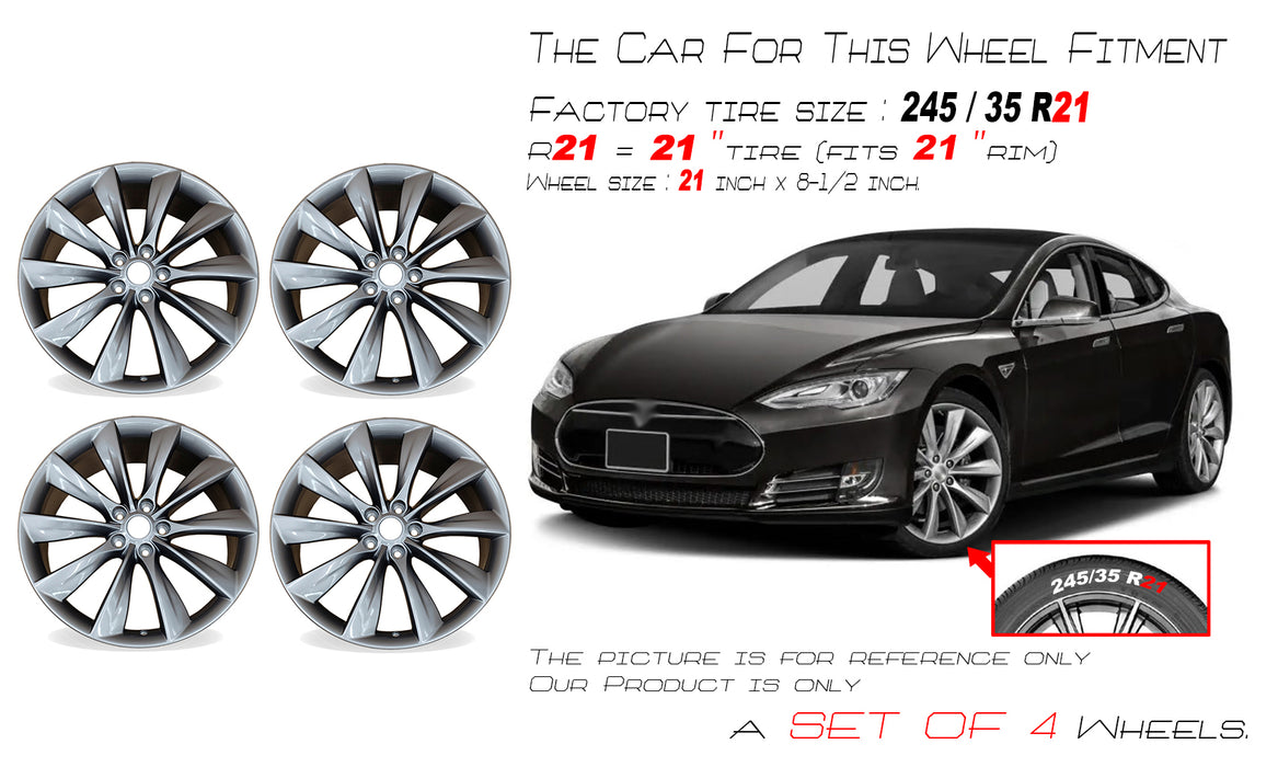 Tesla Spinner Rims 21