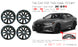 19” Set of 4 19x8.5 Gloss Black Wheels for Nissan Maxima 2016-2018 OE Style Replacement Rim