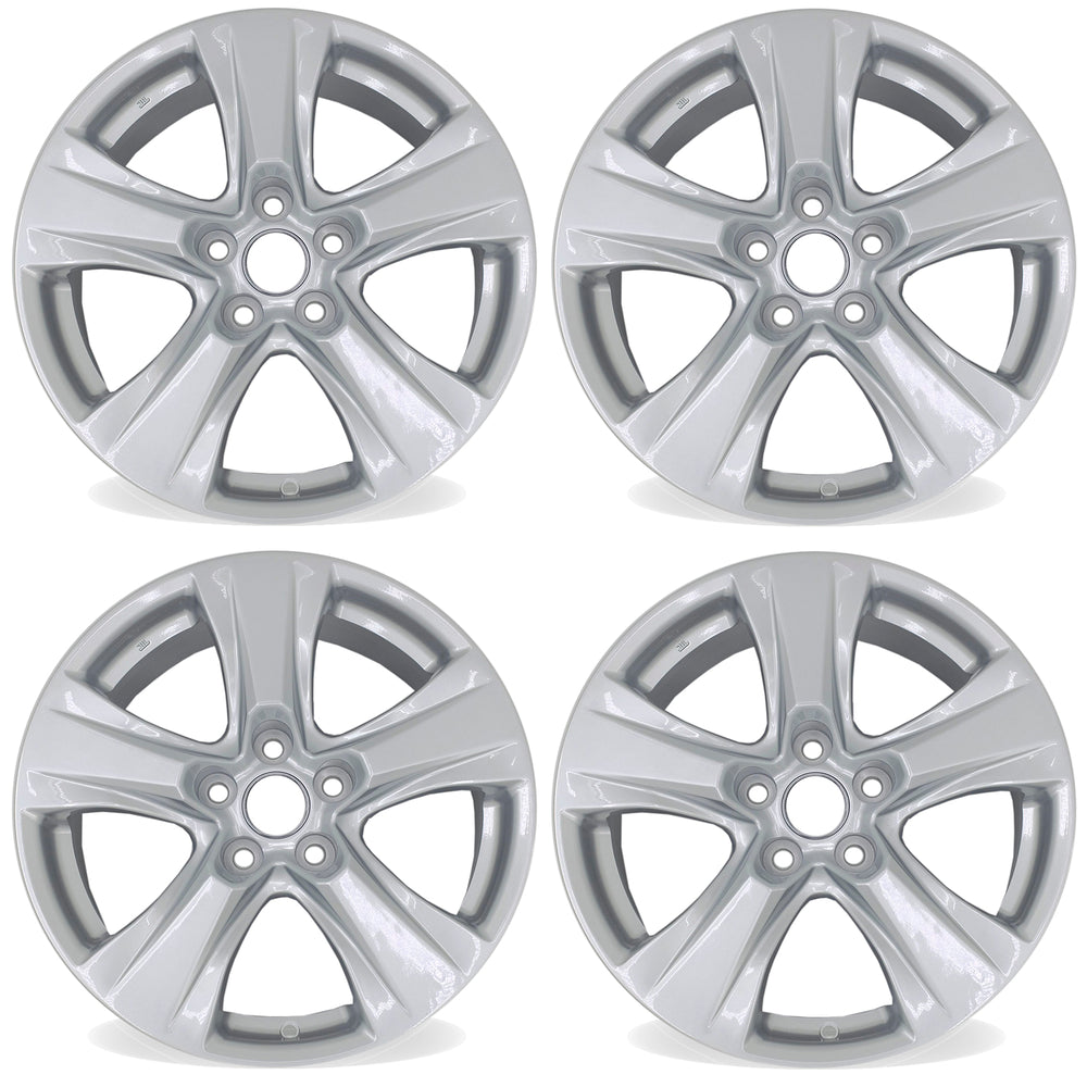 17” Set of 4 17x7 Silver Wheels for Toyota RAV4 2019-2022 OE Style Replacement Rim
