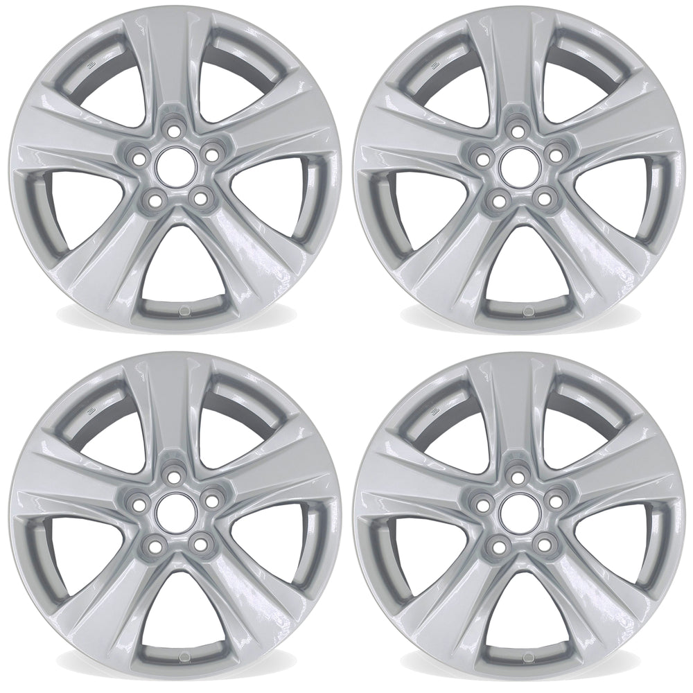 17” Set of 4 17x7 Silver Wheels for Toyota RAV4 2019-2022 OE Style Replacement Rim