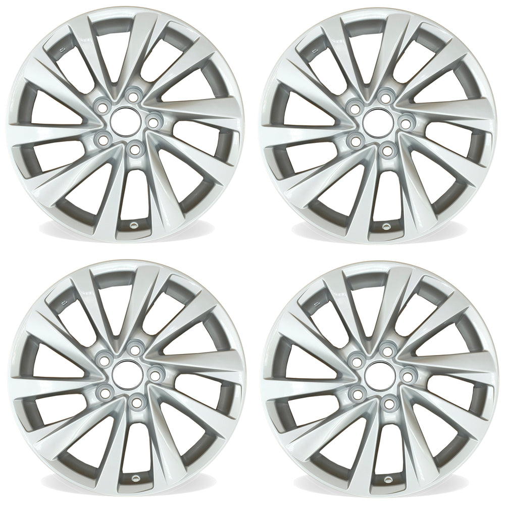 17” Set of 4 17x7.5 Silver Wheel for Toyota Camry 2021 2022 OE Style Replacement Rim