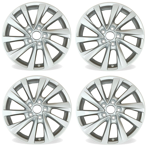 17” Set of 4 17x7.5 Silver Wheel for Toyota Camry 2021 2022 OE Style Replacement Rim