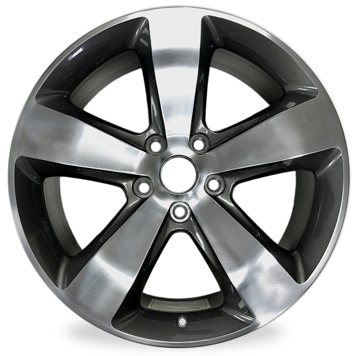 20" Brand New Single  Wheel For 2014 2015 2016 Jeep Grand Cherokee POLISHED GRAY OEM Quality Replacement RIM