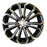 Set of 4 Brand New 17" 17X7 Alloy Wheels For 2014 2015 2016 Toyota Corolla Machined Black OEM Quality Replacement Rim