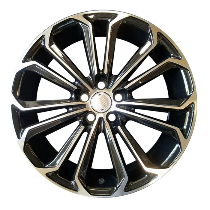 Set of 4 Brand New 17" 17X7 Alloy Wheels For 2014 2015 2016 Toyota Corolla Machined Black OEM Quality Replacement Rim