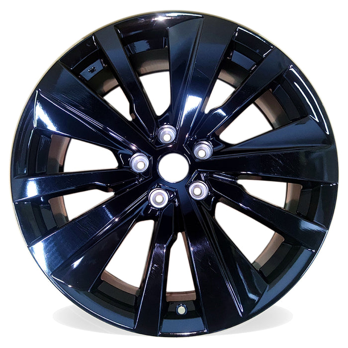 19" SET OF 4 19x8 ALL BLACK Wheels For 2022 Nissan ALTIMA OEM Quality Replacement Rim