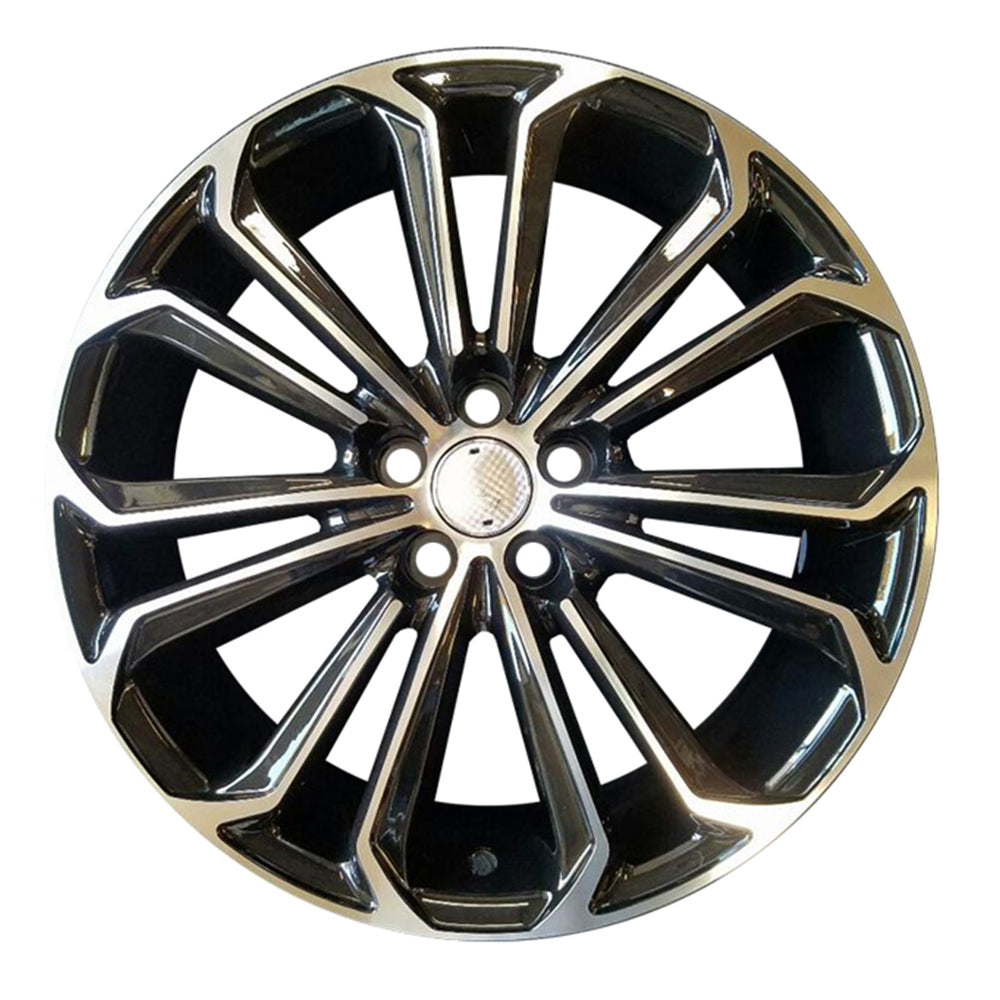 Brand New Single 17" 17X7 Alloy Wheel For 2014 2015 2016 Toyota Corolla Machined Black OEM Quality Replacement Rim