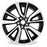 19" Single 19x7 Machined Black Alloy Wheel For Nissan Rogue 2017-2020 OEM Quality Replacement Rim