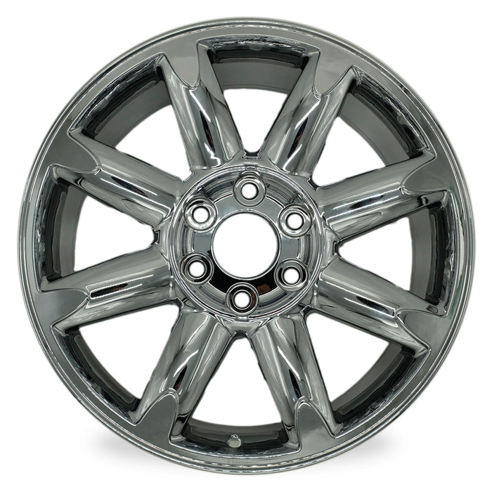 Set of 4 New PVD Chrome 20" 20x8.5 Wheel For 2007-2014 GMC Sierra Denali Yukon XL 1500 Replacement OEM Quality ALLOY RIM