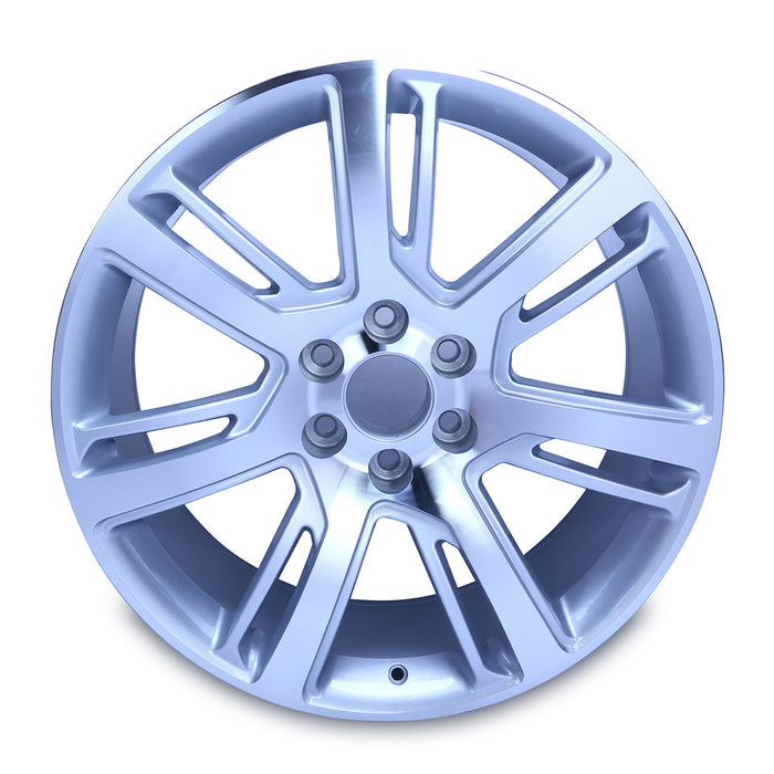 New Single 22" 22x9 Alloy Wheel for Cadillac Escalade ESV 2015-2020 Machined Grey Replacement OEM Quality ALLOY RIM