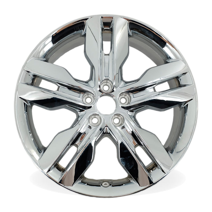 Set of 4 Brand New 20" 20x8 Chrome Clad Alloy Wheels for 2011 2012 2013 2014 Ford Edge OEM Quality Replacement Rim