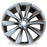 21" Set of 4 21x8.5 Charcoal Alloy Front and Rear Wheels For Tesla Model S 2012-2017 OEM Quality Replacement Rim 98727 6005868