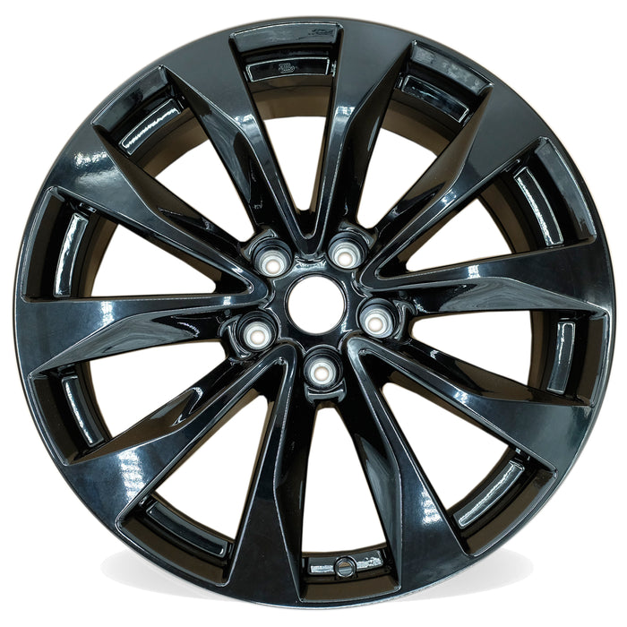 19” Set of 4 19x8.5 Gloss Black Wheels for Nissan Maxima 2016-2018 OE Style Replacement Rim