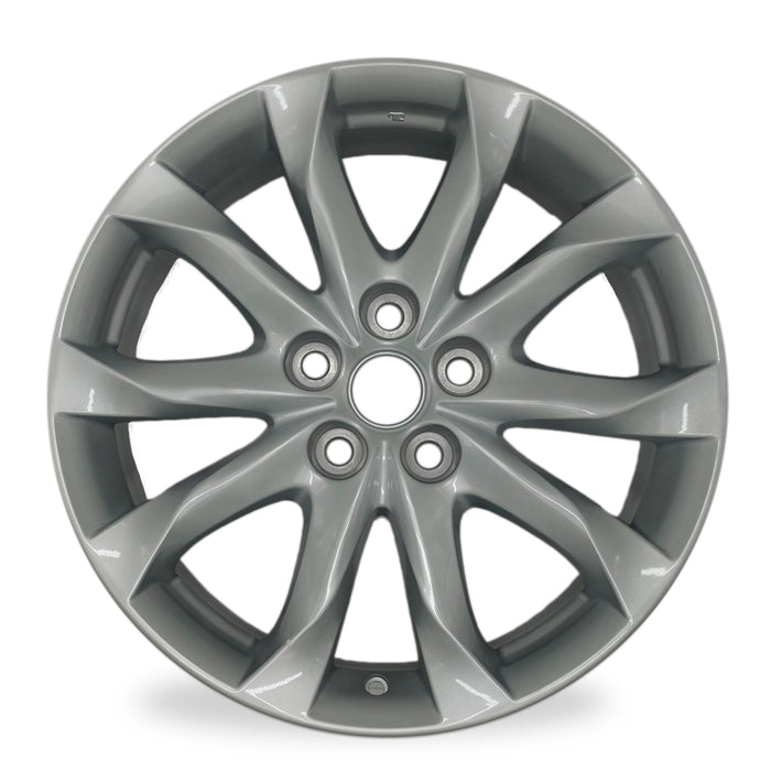 Set of 4 New 18" 18X7 Wheels For Mazda 3 2014 2015 2016 SILVER OEM Quality Replacement Rim