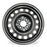 15" Single 15X5.5 Black Steel Wheel For Nissan Versa 2013-2019 OEM Quality Replacement Rim