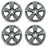 SET OF 4 19" 19X7.5 Alloy Wheels For TOYOTA HIGHLANDER 2014-2019 Platinum Clad OEM Style Replacement Rim
