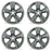 SET OF 4 19" 19X7.5 Alloy Wheels For TOYOTA HIGHLANDER 2014-2019 Platinum Clad OEM Style Replacement Rim
