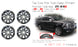 22" SET OF 4 Wheels For 2015-2020 Chevy Silverado 1500 Suburban Tahoe Hyper Silver OEM Quality Replacement Rim