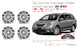SET OF 4 New 18" 18x7 Alloy Wheels for Toyota Sienna 2011-2020 Machined SILVER OEM Quality Replacement Rim