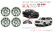 20" 20x9 Set of 4 Chrome Wheels For GMC Sierra Yukon XL 1500 2015-2020 OEM Quality Replacement Rim