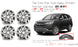 17" SET OF 4 17x7 Alloy Twisted Spoke Wheels For HONDA CR-V 2015-2016 SILVER OEM Quality Replacement Rim