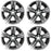 SET OF 4 Brand NEW 19" 19X7.5 Alloy Wheels For TOYOTA HIGHLANDER 2014-2019 Painted Satin OEM Style Replacement Rim