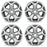 18" SET OF 4 New 18x8 Alloy Wheels For 2011-2014 FORD EDGE SILVER OEM Quality Replacement Rim