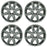 Set of 4 New PVD Chrome 20" 20x8.5 Wheel For 2007-2014 GMC Sierra Denali Yukon XL 1500 Replacement OEM Quality ALLOY RIM