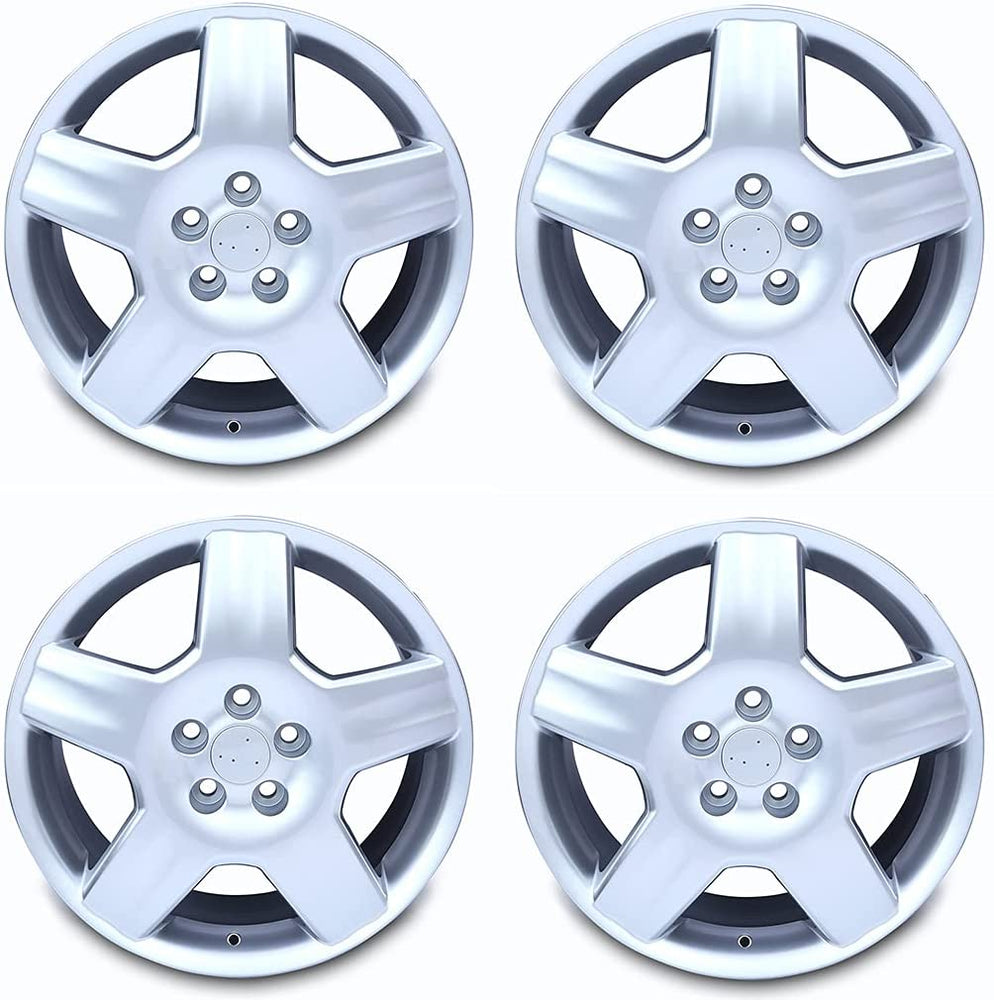 18" 18x7.5 Set of 4 Brand New Hyper Silver Alloy Wheels For 2004-2006 LEXUS LS430 OEM Quality Replacement Rim