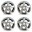 17" 17X7 Set of 4 New 5 Spoke Alloy Wheels For TOYOTA CAMRY 2012-2014 SILVER OEM Quality Replacement Rim