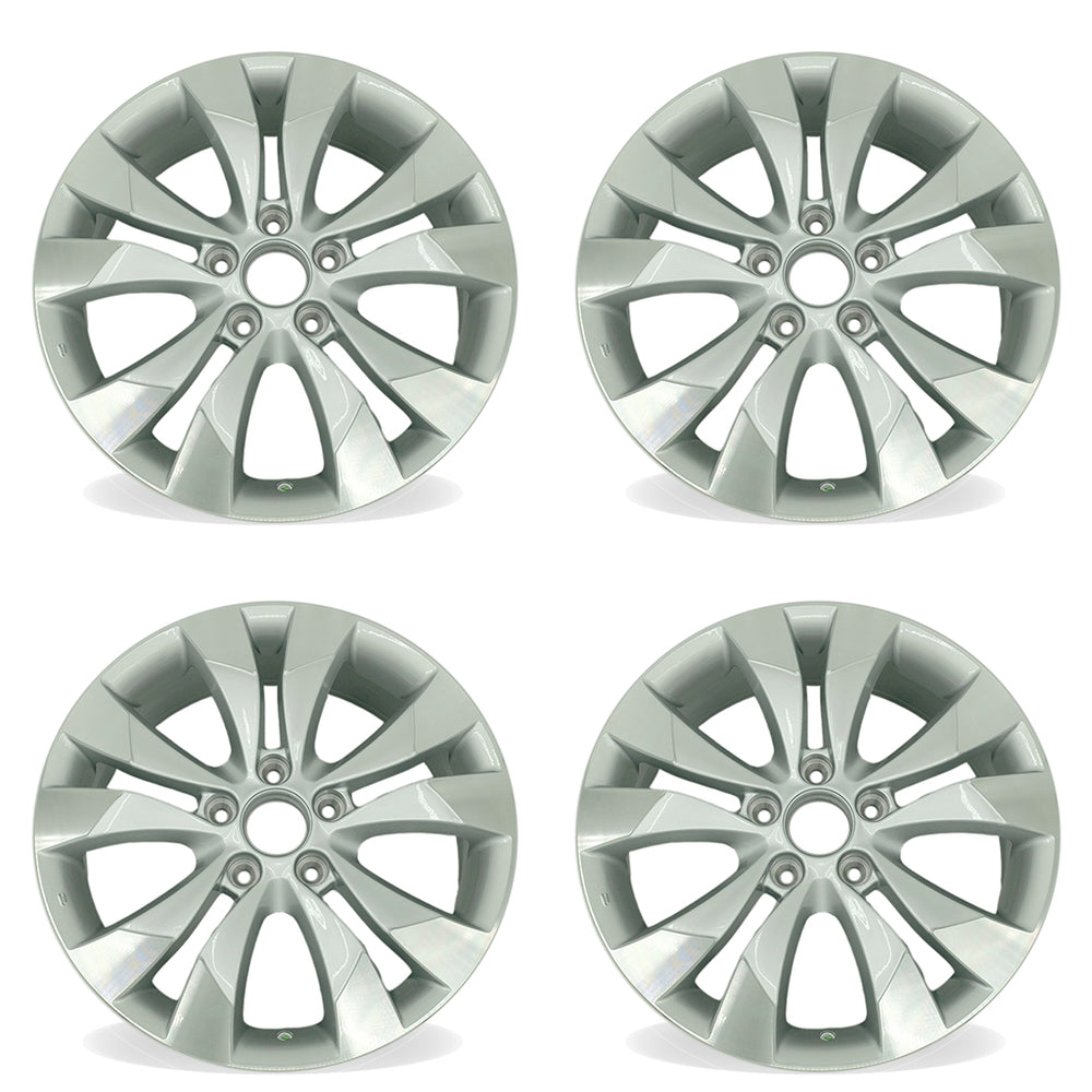 17" 17x6.5 Set of 4 Silver Wheels For Honda CR-V 2012-2014 OEM Quality Replacement Rim