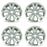17" 17x6.5 Set of 4 Silver Wheels For Honda CR-V 2012-2014 OEM Quality Replacement Rim