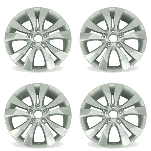 17" 17x6.5 Set of 4 Silver Wheels For Honda CR-V 2012-2014 OEM Quality Replacement Rim