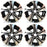 17" Set of 4 New Machined Black Wheels for 2017-2020 Honda CRV CR-V OEM Quality Alloy Rim