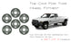 Set of 6 Brand New 16" 16x6 Steel Dually Wheels For 1994-1999 DODGE RAM 3500 SILVER OEM Quality Replacement Rim