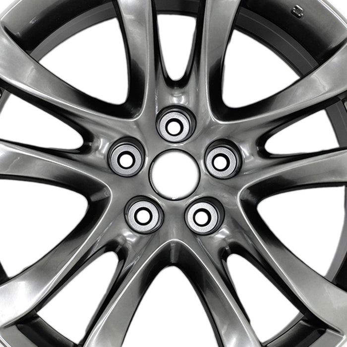 19" 19x7.5 SET OF 4 Alloy Wheels for Mazda 6 2014-2017 Dark Hyper Silver OEM Quality Replacement Rim