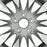 16" Set of 4 16X6.5 Machined Grey Alloy Wheels For Honda Civic 2009-2011 OEM Quality Replacement Rim