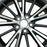 16" Set of 4 16X6.5  Machined GREY Wheels For 2016-2019 Toyota Corolla OEM Quality Replacement Rim
