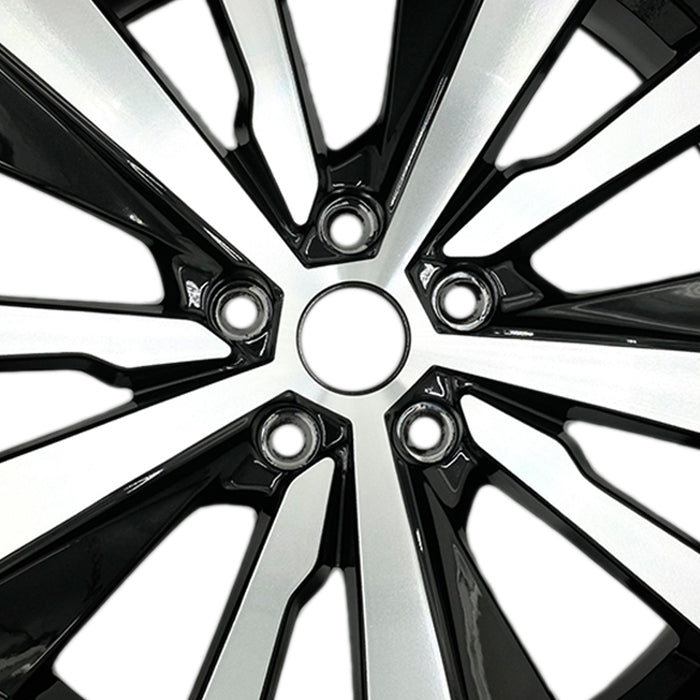 19" Single 19X8 Machined Black Alloy Wheel For Nissan Altima 2019-2022 OEM Quality Replacement Rim