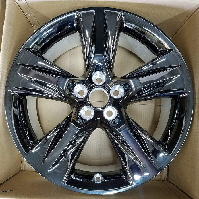SET OF 4 NEW 19" Black Chrome Wheels for 2014-2019 Toyota Highlander OEM Style Factory Alloy Rim