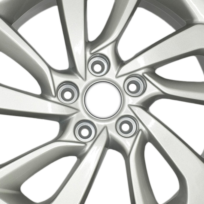 17" Set of 4 New 17X7 Alloy Wheel For Hyundai Tucson 2016 2017 2018 Silver OEM Quality Replacement Rim