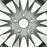 16" Single 16X6.5 Machined Grey Alloy Wheel For Honda Civic 2009-2011 OEM Quality Replacement Rim