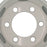 16" Single 16x6 White Steel Wheel For ISUZU NPR NPR-HD NQR 1995-2023 OEM Quality Replacement Rim 8971451132