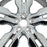 Brand New Single 20" 20x8 Chrome Clad Alloy Wheel for 2011 2012 2013 2014 Ford Edge OEM Quality Replacement Rim