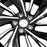 18" Single 18x8 Machined Black Wheel For Honda Accord 2016-2017 OEM Quality Replacement Rim